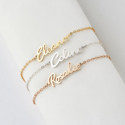 Cursive Name Bracelet